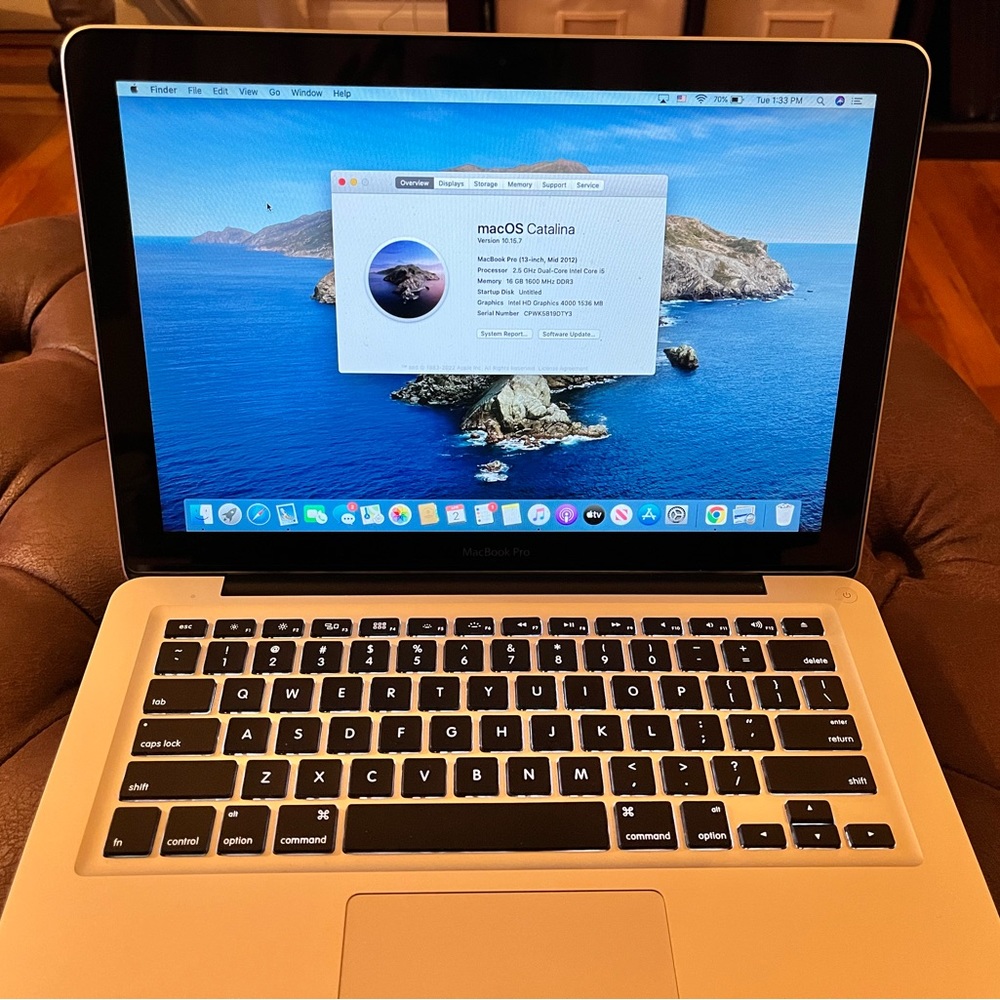 13 inch MacBook Pro (mid 2012)